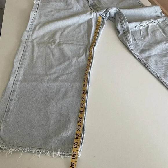 Vintage Ralph Lauren Polo Jeans Co Wide Leg Y2K Skate Thrashed 36x26 loose fit - Picture 3 of 13